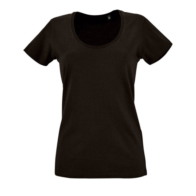camiseta mujer negro