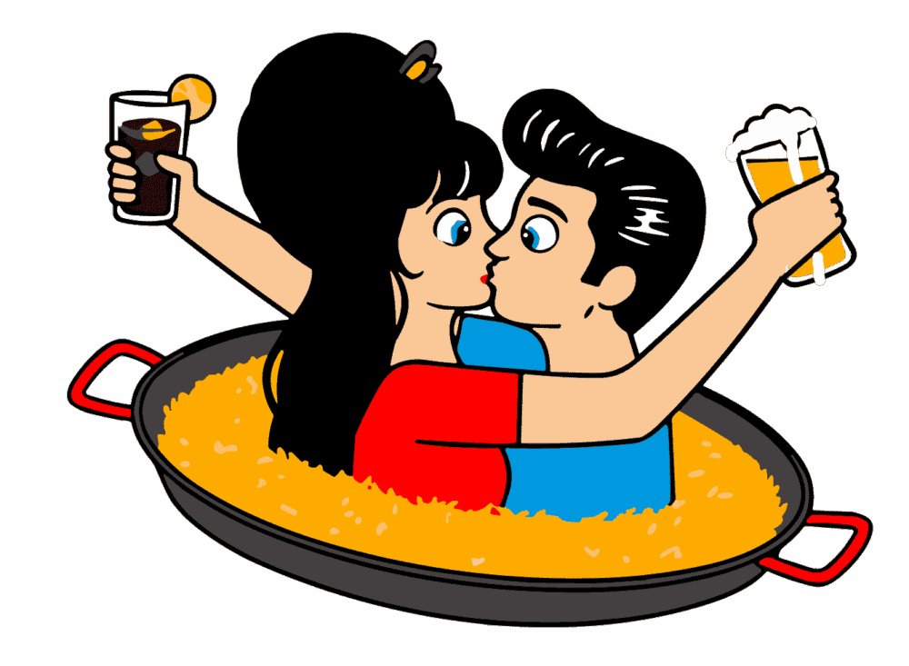 camisetas paellas universitarias valencia alicantecastellon kamishito